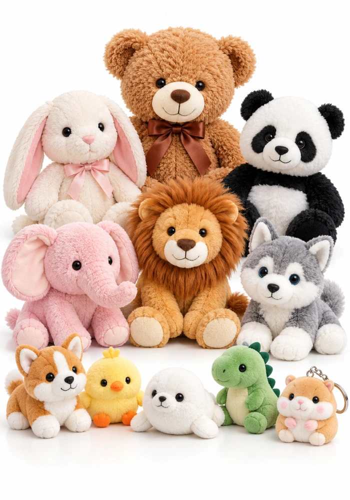 Toys & Novelties Custom plush toys, teddy bears and novelty promotional toys wholesale collection