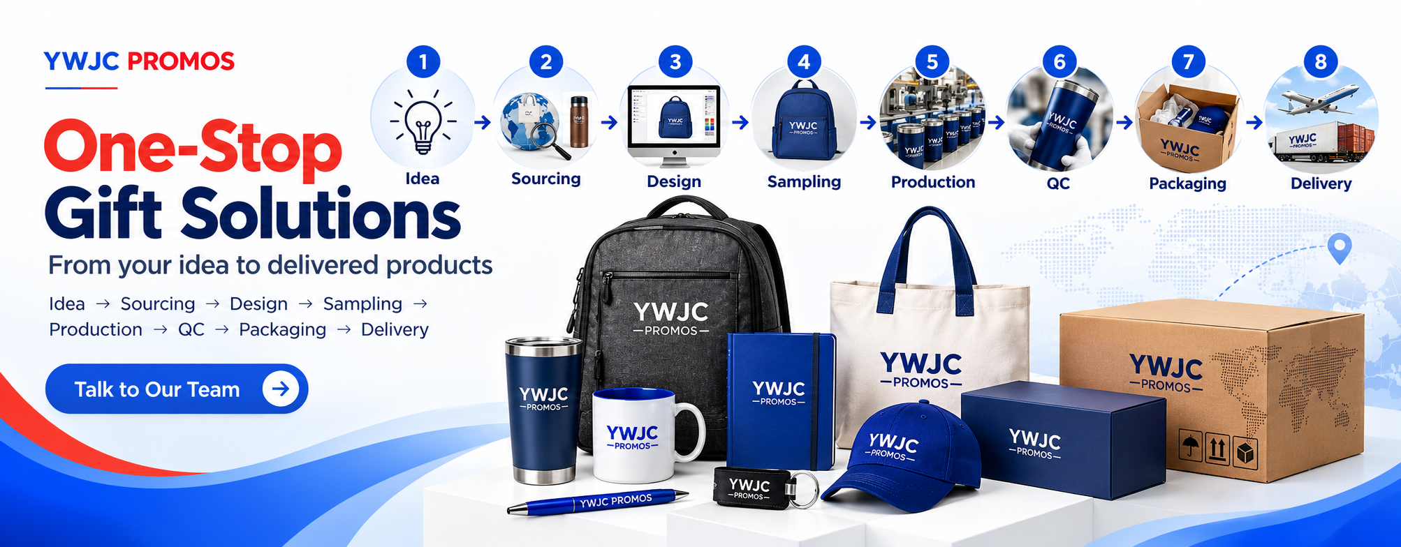 Home YWJC PROMOS — One-stop solutions