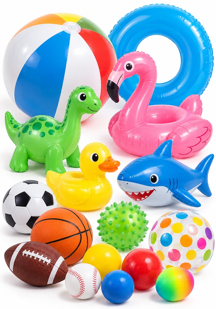 Toys & Novelties Custom Inflatable Beach Balls & Promotional Novelty Balls – multiple styles of custom promotional toys wholesale