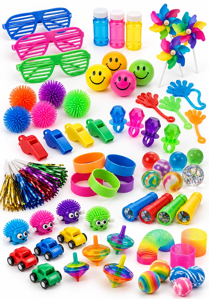 Toys & Novelties Bulk Party Favors, Cheering Sticks & Novelty Giveaways – multiple styles of custom promotional toys wholesale