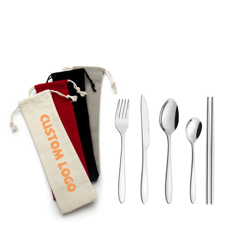 Home & Garden Custom Portable Cutlery & Tableware Sets for business events and branded home gifts