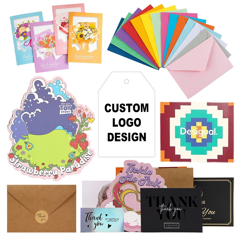 Notebooks & Paper Goods Custom Greeting Cards, Thank-You Cards & Postcards — wholesale custom logo promotional paper goods