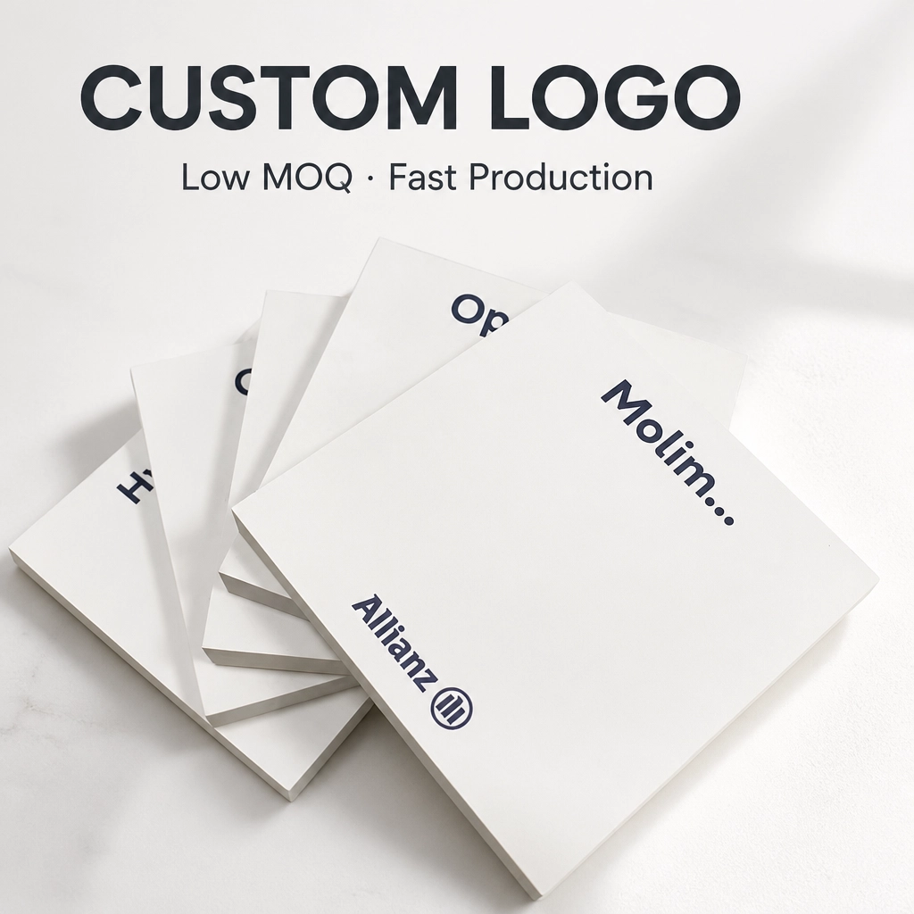 Notebooks & Paper Goods Custom Sticky Notes & Promotional Adhesive Memo Pads — wholesale custom logo promotional paper goods