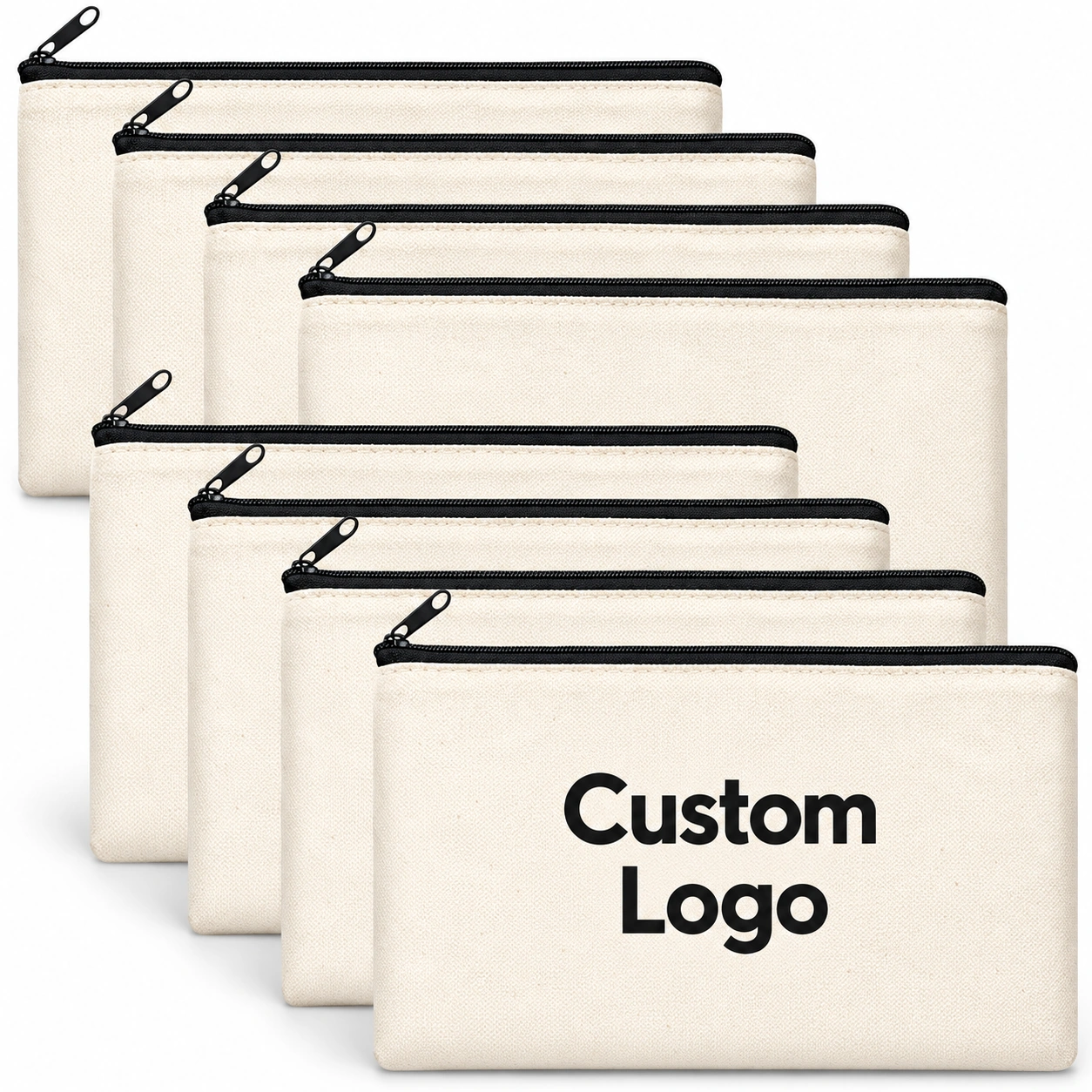 Office & Awards Custom Canvas Pencil Cases & Zipper Stationery Pouches | Custom branded wholesale office and awards products