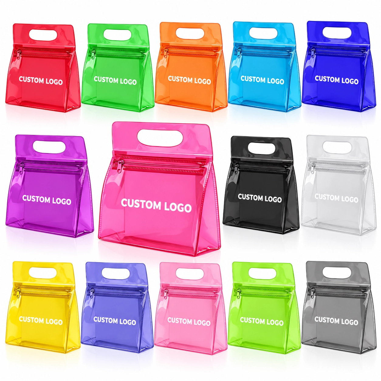 Health & Beauty Custom Logo Cosmetic & Toiletry Bags for bulk corporate gifts, promotional merchandise and custom branding
