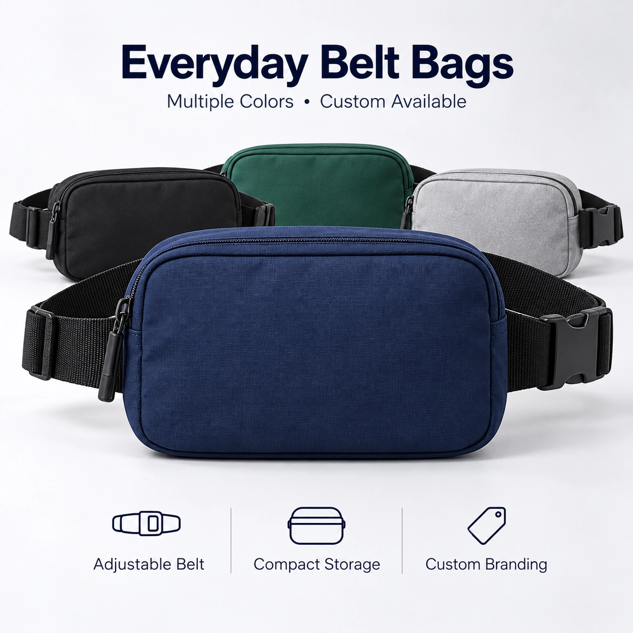 Bags Custom Crossbody & Waist Bags — Crossbody & Waist Bags for corporate and event promotional branding