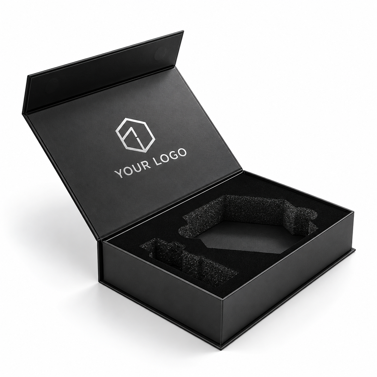 Gift Packaging & Sets Luxury rigid gift boxes with magnetic lid and custom logo printing