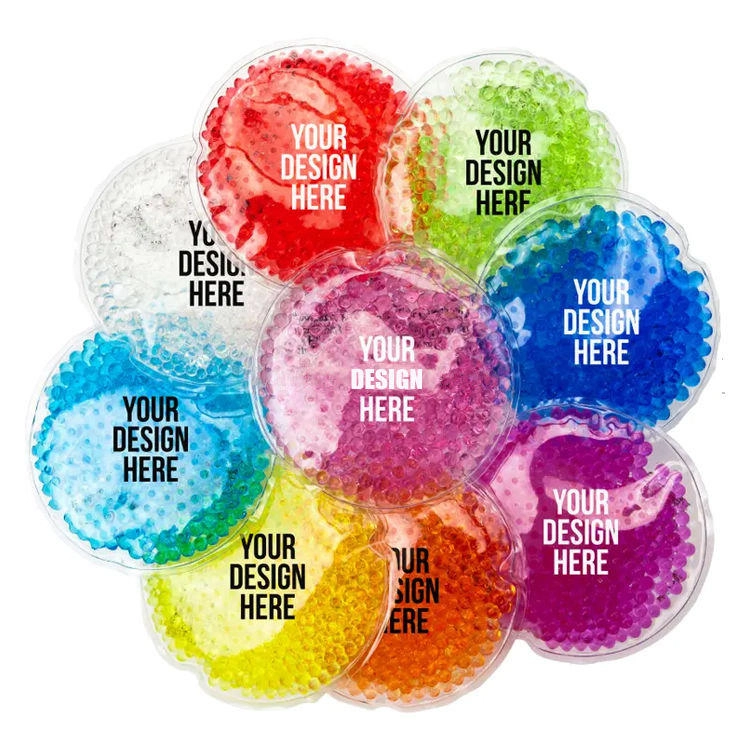 Health & Beauty Custom Reusable Hot & Cold Gel Packs for bulk corporate gifts, promotional merchandise and custom branding