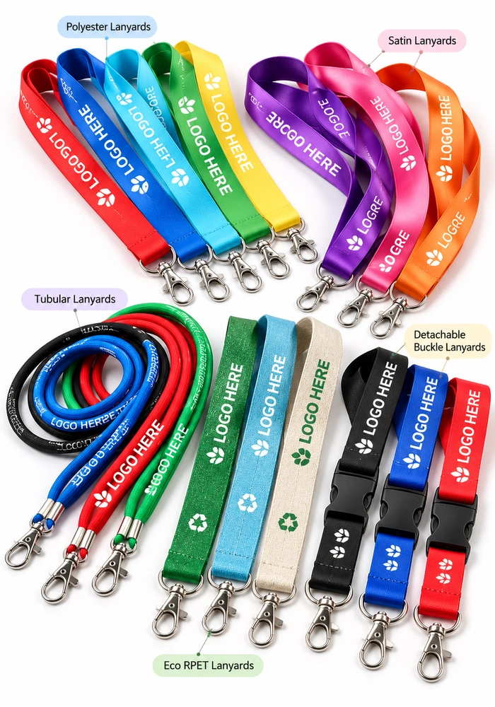 Trade Show & Signage Lanyards - Custom Printed Lanyards & Logo Neck Straps for Trade Shows - custom wholesale trade show promotional products