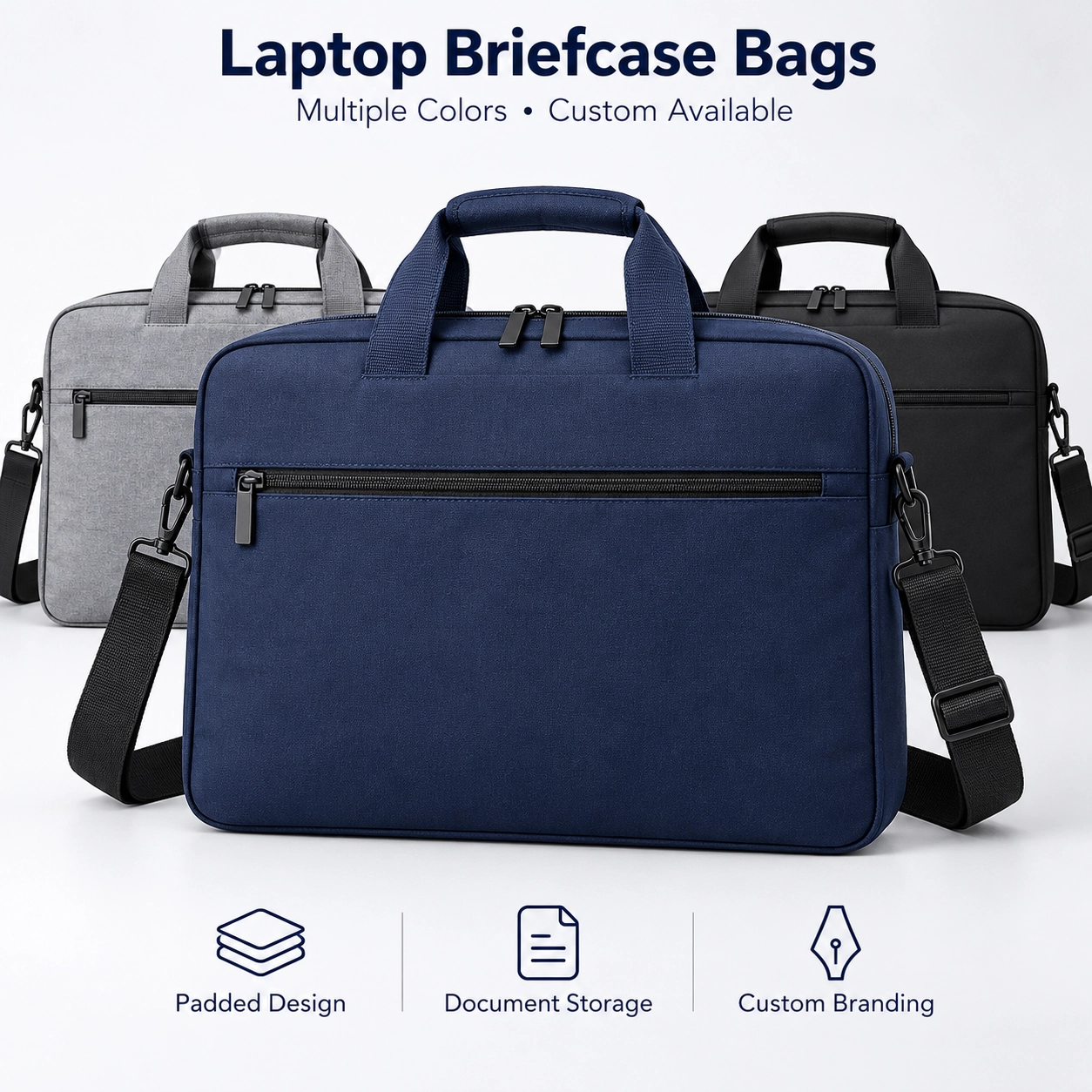 Bags Custom Laptop & Document Bags — Laptop & Document Bags for corporate and event promotional branding