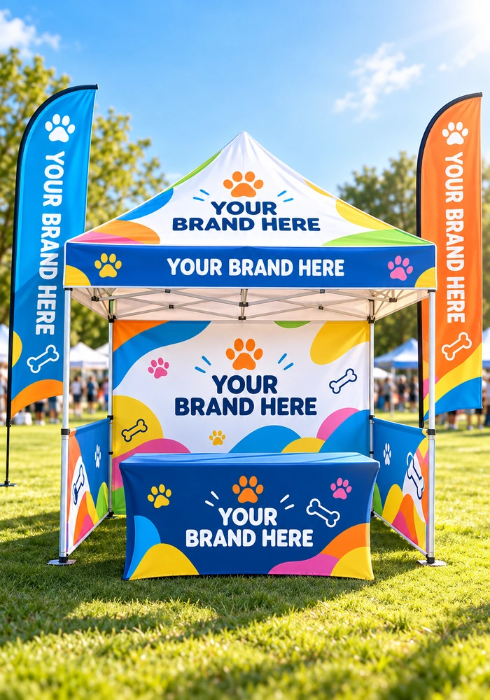 Trade Show & Signage Tents & Canopies - Custom Pop-Up Canopy Tents & Branded Trade Show Gazebos - custom wholesale trade show promotional products