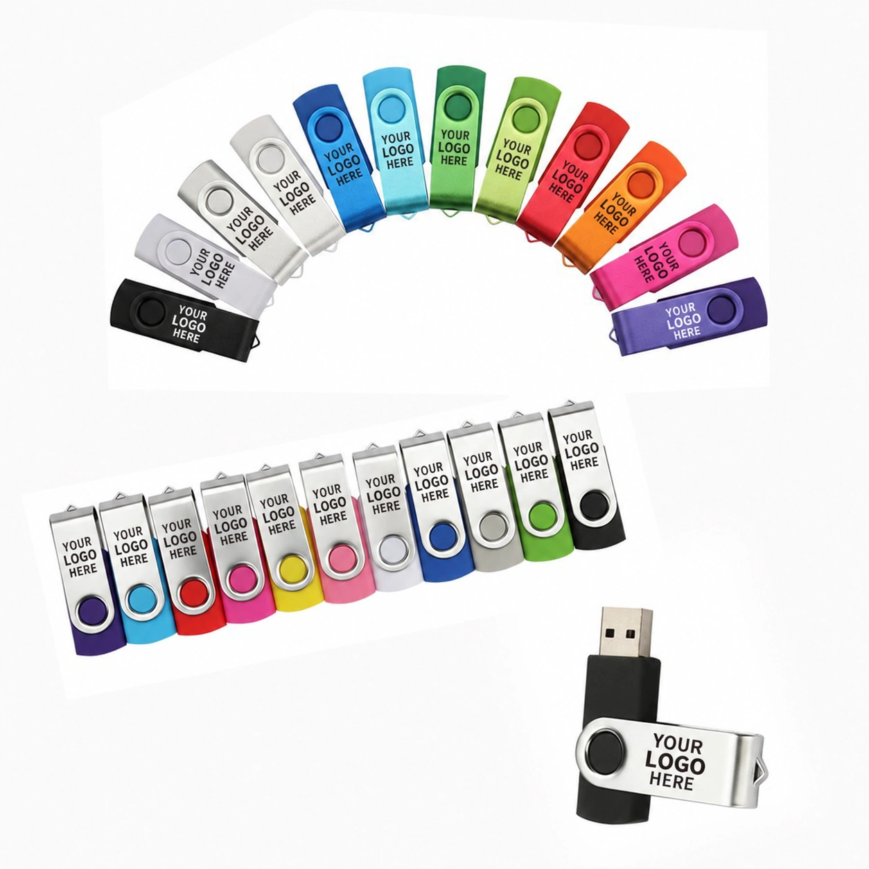 Technology Custom USB Flash Drives & Logo Memory Sticks for wholesale corporate giveaways and logo customization